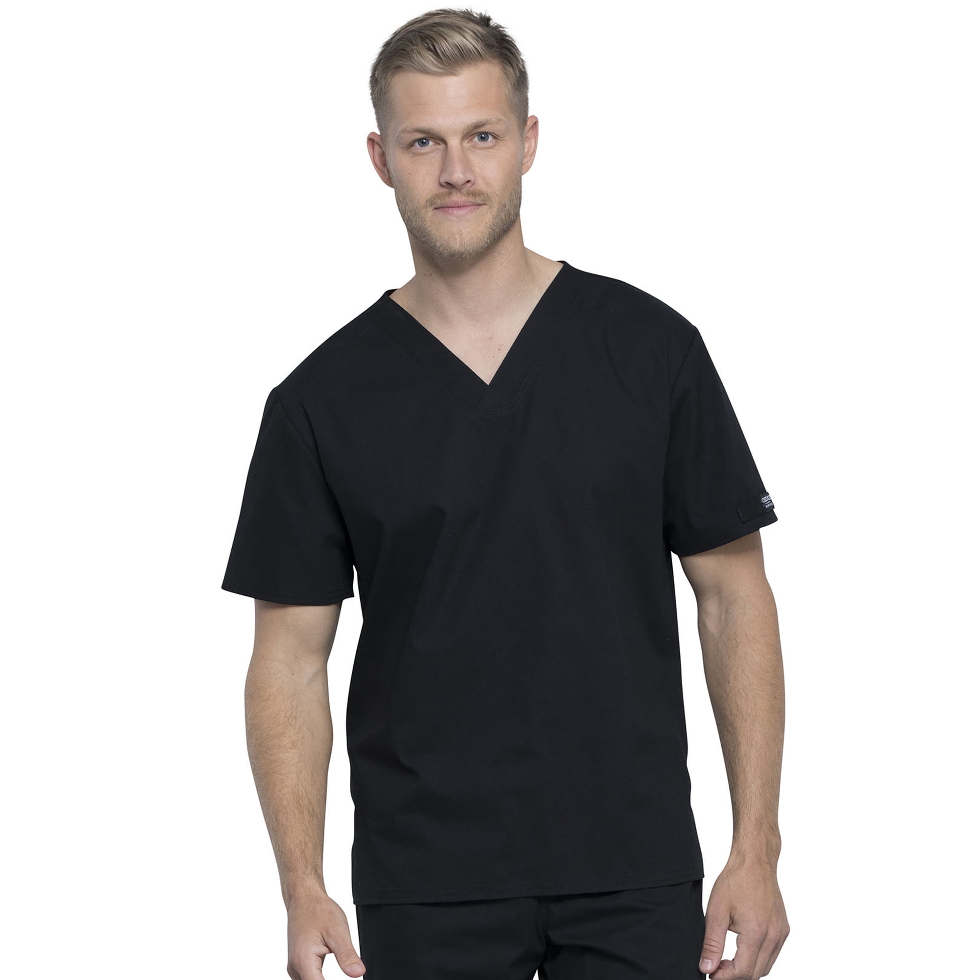 Cherokee Workwear Professionals Men & Women's Scrubs Top Pocketless V-Neck WW605