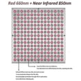 thumbnail image 3 of Anti-Aging 45W LED Therapy Panel with 225 Near Infrared Lights 660nm & 850nm Red Light Device, 3 of 4