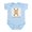 Sky Blue, variant on CafePress - Gemini - Baby Light Bodysuit, Size Newborn - 24 Months