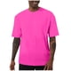 thumbnail image 1 of Tops para hombre, blusas y camisas de manga corta con cuello redondo para hombre, blusas casuales holgadas elásticas de color liso para hombre, blusas deportivas de manga corta con cuello redondo para, 1 of 5