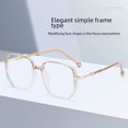 thumbnail image 4 of Gafas de presbicia rojas para mujer, montura grande ultraligera, modernas y juveniles, gafas de presbicia anti luz azul starlight, 4 of 4