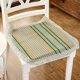 thumbnail image 5 of Cojín de silla de lino de algodón | Almohadilla de asiento de oficina tejida con seda hielo de verano | Espuma de soporte de enfriamiento transpirable | 15,75 x 15,75 pulgadas | Silla de computadora, 5 of 5