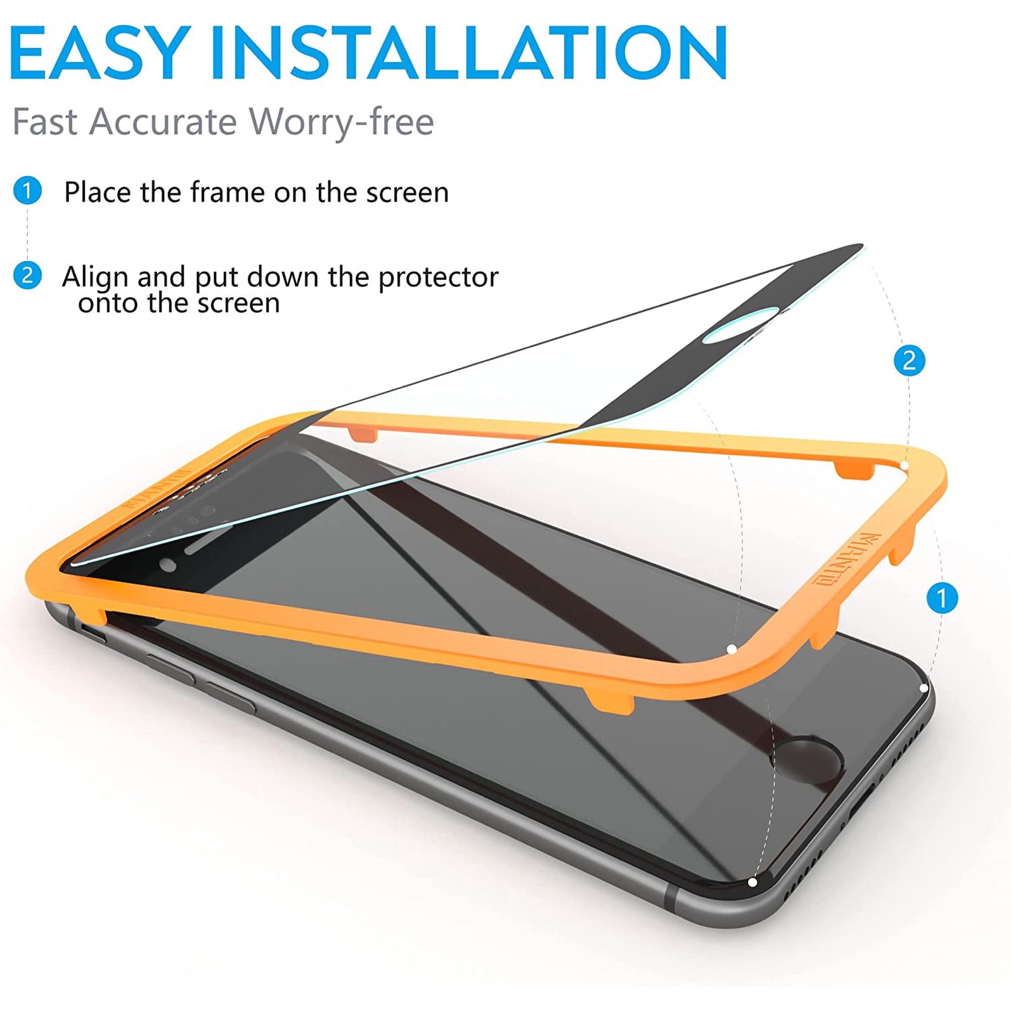 Pack De 3 Verres Trempés Pour IPhone SE 3 (2022) - Protection 9H, Anti-traces, Compatible étui