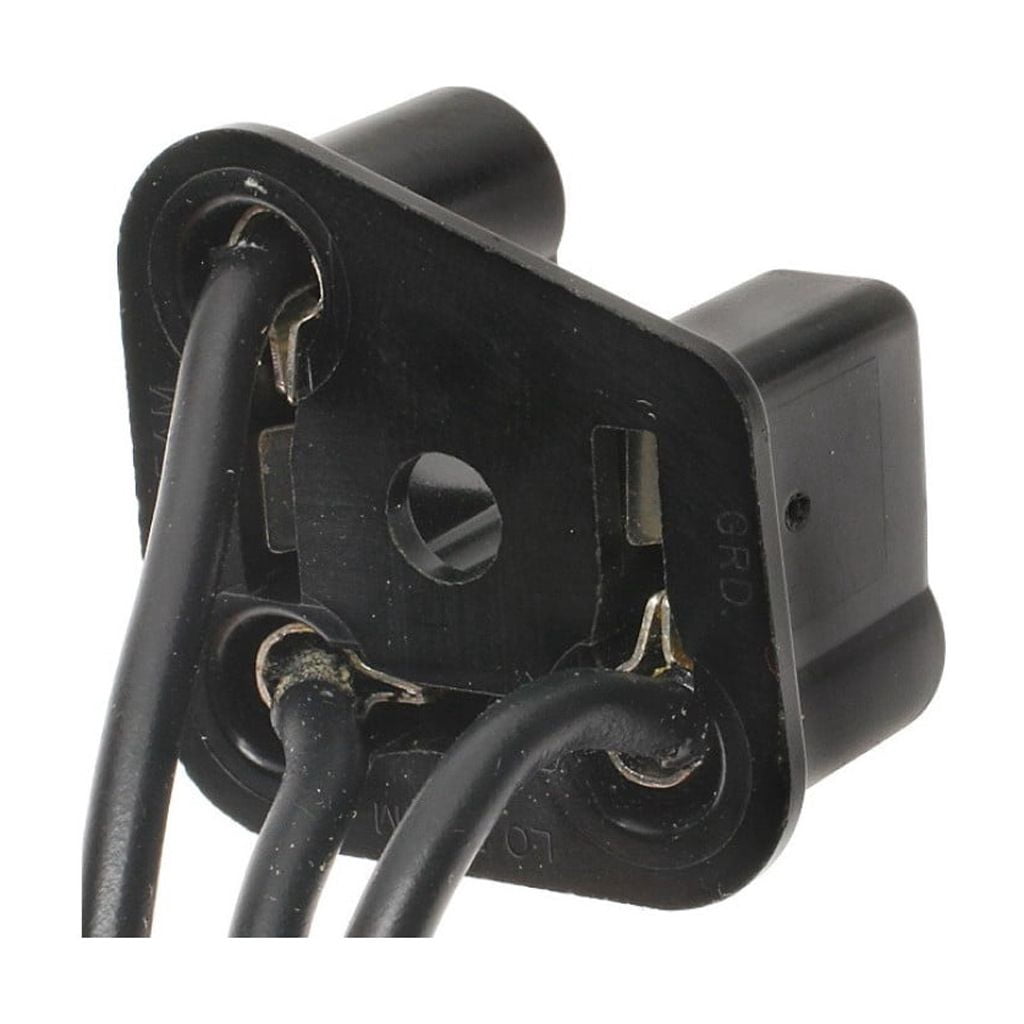 CarLights360 For Hino 500 2015 2016 2017 2018 Electrical Connector | Plastic | Metal Contact Terminal | Blade Terminal | Push On Attachment Method | Trapezoid Connector