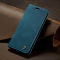 thumbnail image 2 of KOMI Wallet Case for Samsung Galaxy S9 Plus, Premium PU Leather Case Vintage Matte Wallet Flip Cover [Card Slots] [Magnetic Closure] Stand Function Folio Shockproof Full Protection Blue, 2 of 5
