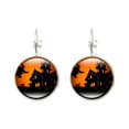 thumbnail image 2 of Pendientes para mujer, regalos para mujer, serie Halloween, joyería francesa con gancho para la oreja, pendientes de cuero, 2 of 2