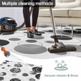 thumbnail image 5 of Grey Black Polka Dots Outdoor Rug for Patio/Deck/Porch, Non-Slip Large Area Rug 3 x 5 Ft, Modern Abstract Art Indoor Outdoor Rugs Washable Area Rugs, Reversible Camping Rug Carpet Runner, 5 of 8