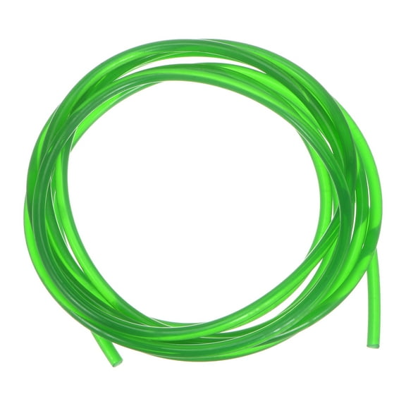 Uxcell Round Belts 5mm Dia 3 Meters Length Smooth Surface PU Polyurethane, Green