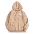 thumbnail image 5 of Puliio Womens Oversized Hoodie Soft Vintage Graphic Print Casual Fall Pullover With Front Pockets, 5 of 8