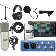 Presonus AudioBox 96 USB 2.0 Audio Interface Studio Bundle with Studio One Artist Software Pack