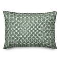 thumbnail image 2 of Creative Products Green Triangle Pattern 14x20 Indoor / Outdoor Pillow, 2 of 3