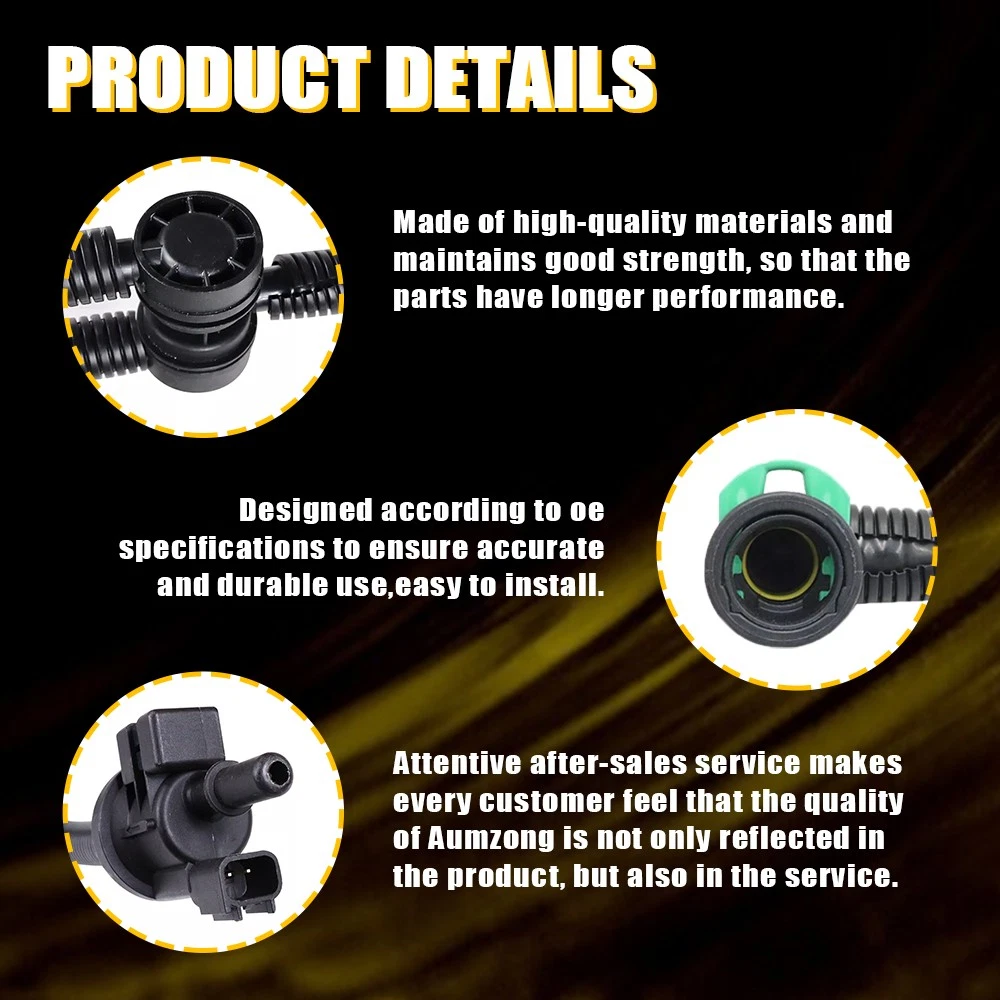 Vapor Canister Purge F2GZ9D289A Valve For 2015 2016 2017 2018-2022 Ford Edge 2.0