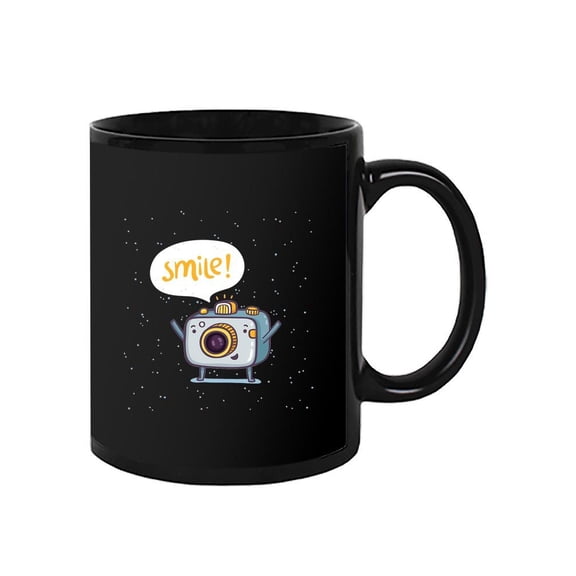 Cute Photo Camera. Mug  -Image by Shutterstock,