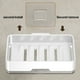 thumbnail image 5 of Jabonera de Pared | Jabonera de Doble Capa con Escurridor y Ganchos Extraíbles | Jabonera de Baño de Plástico Impermeable, Organizador para Encimera de Ducha y Lavabo, 5 of 6