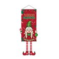 thumbnail image 2 of enjoywould Christmas Flags Door Banner Xmas Element Foldable Create Festive Atmosphere Home Decoration, 2 of 8