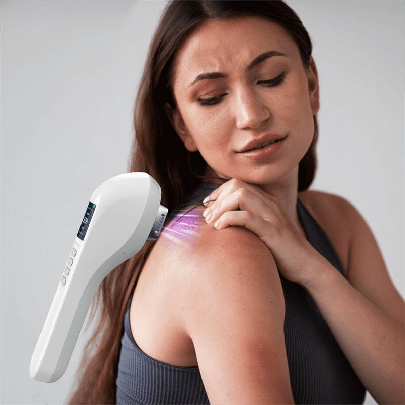 UV Light Therapy Handheld Phototherapy Light Lamp with Timer