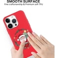 thumbnail image 6 of Christmas Print Phone Case for iPhone 8/SE 2022/7/SE 2020 4.7", with Aesthetics Pattern Design Soft TPU Silicone Xmas Cases, Shockproof Bumper Protector Camera Girls Women Cover, Santa Claus B, 6 of 6