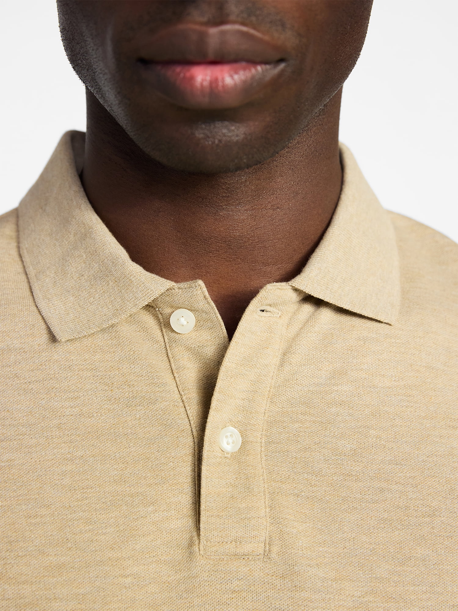 George Men's & Big Men's Classic Fit Pique Polo with Short Sleeves, Sizes XS-5XL, LT-3XLT