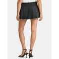 thumbnail image 3 of Madden NYC Women's Pleated Denim Skort, Sizes XXS-XXL, 3 of 5