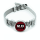 thumbnail image 1 of Memorial aniversario de lucha por la libertad Pulsera pulsera pulsera de cristal amor pulsera ajustable, 1 of 2