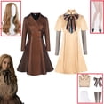 thumbnail image 2 of Megan-disfraz de Cosplay de dos mil y veinte y tres M3GAN Megan, vestido de uniforme, disfraz de Halloween para mujeres y niñas, 2 of 4
