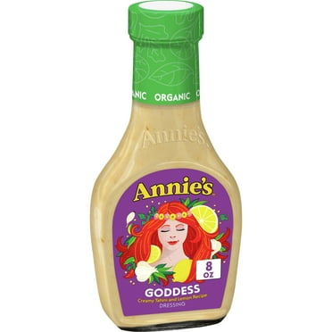 Annie's Organic Goddess Salad Dressing, Vegan, Non-GMO, 8 fl oz