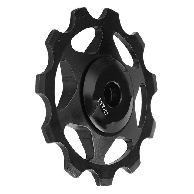 Ccdes Rouleau de Dérailleur Arrière de Bicyclette, Galet de Roue de Vélo Usiné CNC Robuste 11T pour Vélo de Route