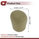 thumbnail image 4 of Cubierta de pomo de cambio de marcha única Bargains universal para automóvil SUV camión RV inserción protector de mango de cambio de silicona beige 1 pc, 4 of 7