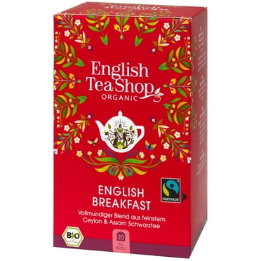 Organic English Breakfast Tea - 20 Sachet Teabags