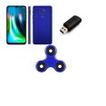 thumbnail image 1 of Smartphone Motorola G9 Play AZUL 128gb + MEMORIA FLASH DE 16GB + SPINNER Motorola MOTOROLA G9 -4GB + 128GB, 1 of 1