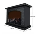 thumbnail image 5 of LED Flame Lantern Lamps Simulated Fireplace Light Lamps Flame Effect Light AA Battery Courtyard Living Room Lawn Bedroom Terrace, 5 of 10