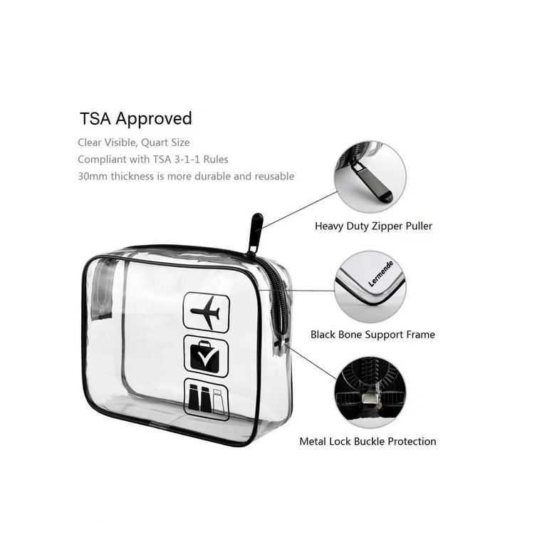 How Many Quart-Size TSA Bags Can I Carry On in the USA? - Plaid