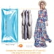 thumbnail image 3 of Bolsa de almacenamiento al vacío para colgar, juego de 4 (135x70cm), cubierta de sellado al vacío para trajes, abrigos, chaquetas, bolsa de sellado al vacío azul JM MX-0135411FYD, 3 of 5