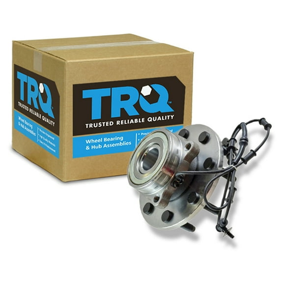 TRQ Front Wheel Hub & Bearing Left or Right for Dodge Ram 1500 2500 3500 4x4 4WD BHA54022