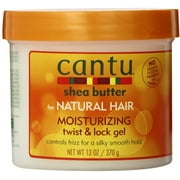 Cantu Moisturizing Twist & Lock Gel, 13.0 oz (Pack of 6)