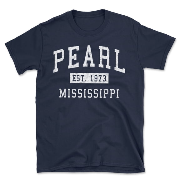 Pearl Mississippi Classic Established Men's Cotton T-Shirt