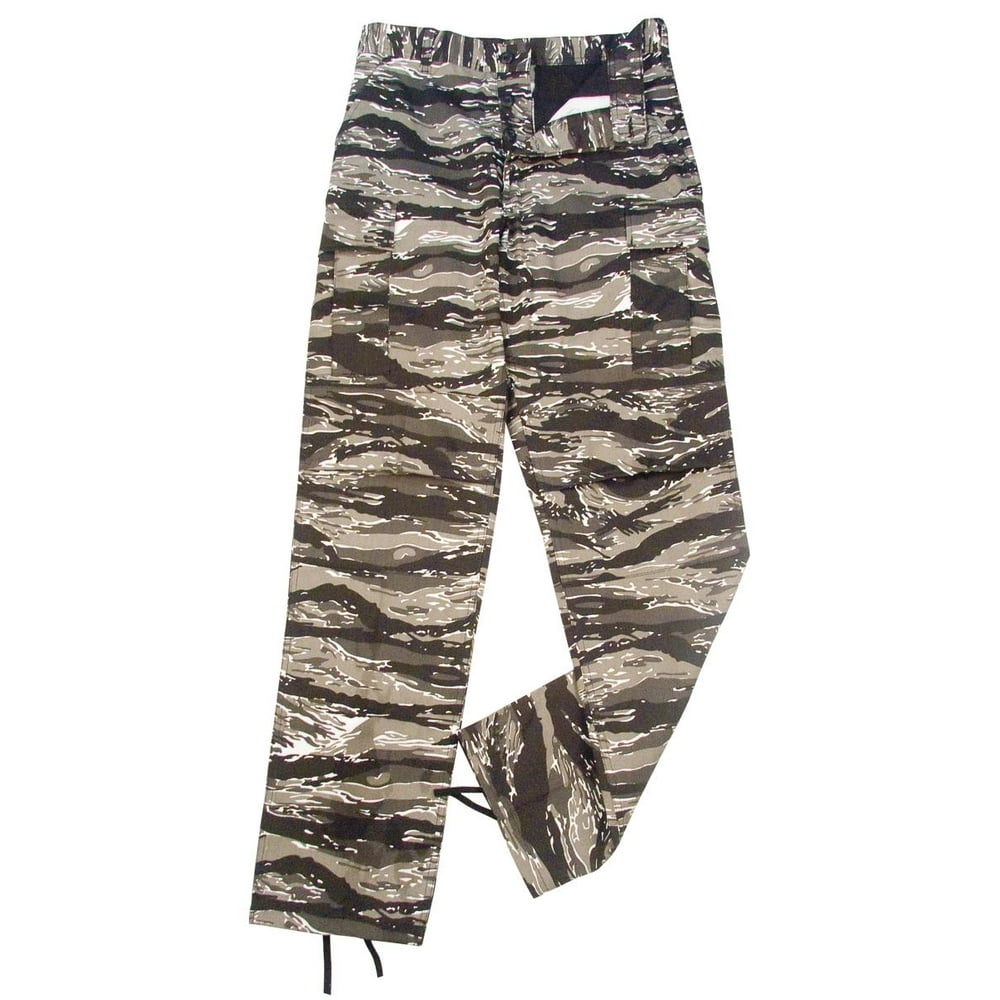 Urban Tiger Camo BDU Pants, Military Fatigues - Walmart.com - Walmart.com