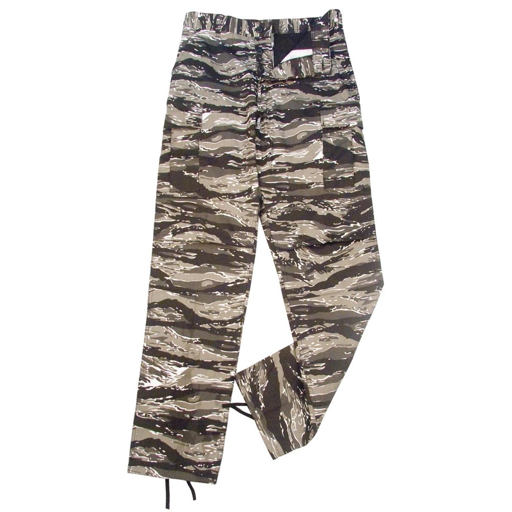 side stripe camo pants