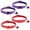 2 Red, 2 Purple, variant on 4 Pack Kitten Collar with Bell, HOMEIORA Breakaway Cat Collars with Safe Quick Release Buckle for Small Medium Kitty Cats