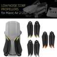 thumbnail image 2 of 1/2/4 Pairs Quick Release 7238f Propellers Wings Low Noise Blades Replacement Folding Props Blade Accessory For Dji Mavic 2/2s, 2 of 5
