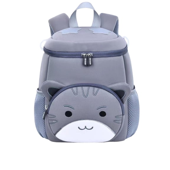 Cute Cartoon Animal Face Age 4t 5t 6t, 5th 6th Backpack Soft Padded Straps Adjustable Buckle Elementary School Bag
