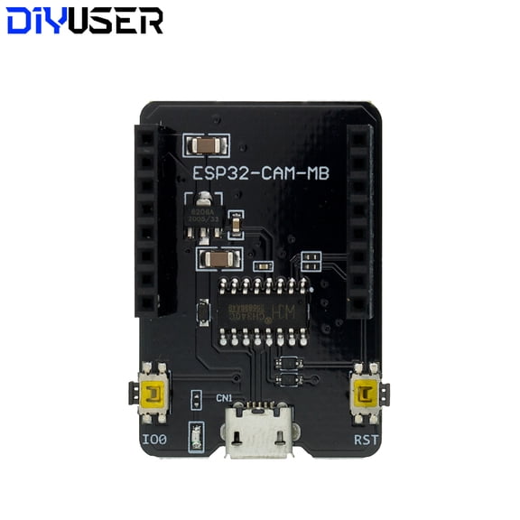 ESP32-CAM-MB WiFi Development Board with OV2640 Camera Bluetooth 5V for DIY Serial to WiFi Module Compatible with Computer Downloade Board
