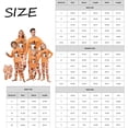 thumbnail image 3 of Onlypjs Halloween Matching Pajamas for Family Pumpkin Ghost Print Long Sleeve Orange Sleepwear Set Holiday Loungewear, 3 of 3