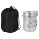 thumbnail image 1 of Juego de utensilios de cocina ANGGREK para exteriores acero inoxidable, 1 of 8