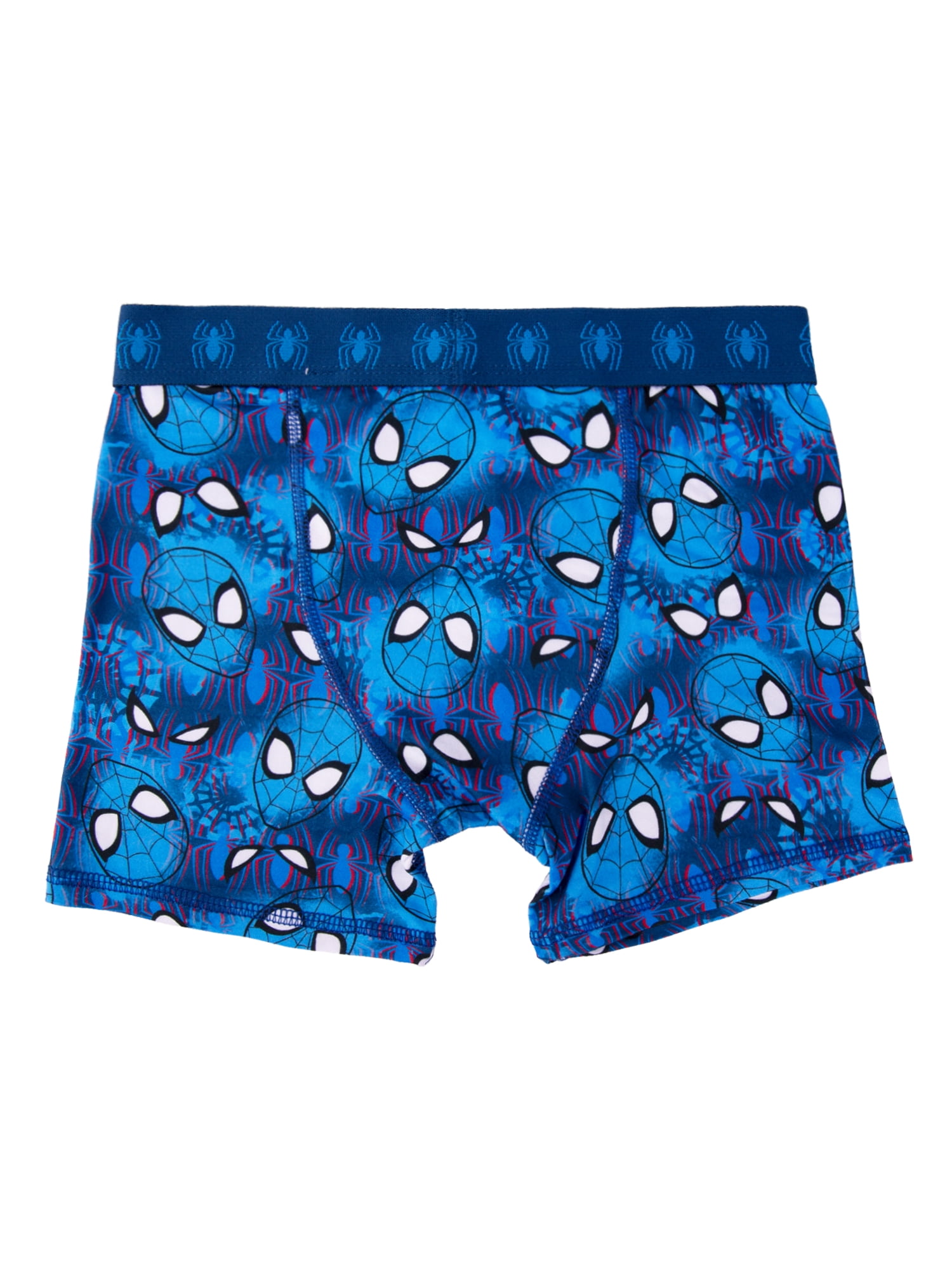 Spiderman Boys Athletic Boxer Brief Character Underwear, 5-Pack, Sizes XS-M