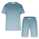 thumbnail image 4 of Mens Pantalones Casuales Cuello Redondo Impresión de Manga Corta Blusa Y Pantalones Cortos Traje, Pantalones de Traje para Hombres, 4 of 5