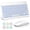 White, variant on Bravoul Bluetooth Keyboard and Mouse Combo for iPad - Rechargeable Wireless Keyboard & Mouse with 7-Color Backlit Compatible with iPad 10th/9th/8th Gen, iPad Pro/Air/Mini, iPhone15/14/13 Pro, Black