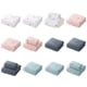 thumbnail image 4 of Billuyoard 2 unids/set juego de toallas de diseño bordado de fresa de práctico para adultos Toalla de baño de algodón Toallas y Paños Gris oscuro 75*35cm, 4 of 6