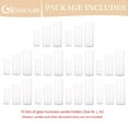 thumbnail image 5 of Glasseam Clear Glass Cylinder Hurricane Candle Holder Vases Set of 30 (6"+7.8"+ 10"High), 5 of 10