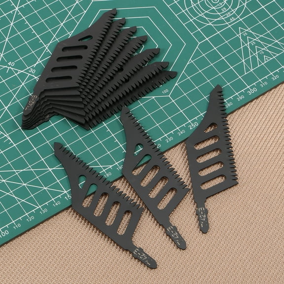 Sutowe 20 Pcs Carbon Steel Jigsaw Blade Set T Shank Jig Saw Blade Professional Jig Saw Accessories for Soft Wood Plywood Fiberboard